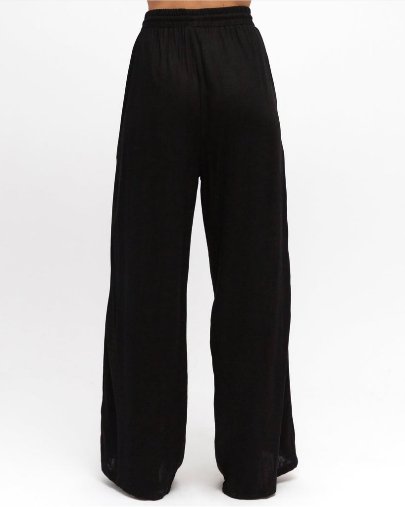 Label of Love Black Linen Pant