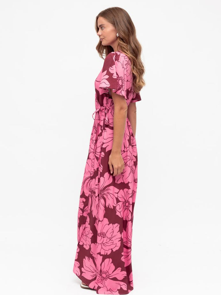 Label of Love Full Bloom Floral Maxi Dress
