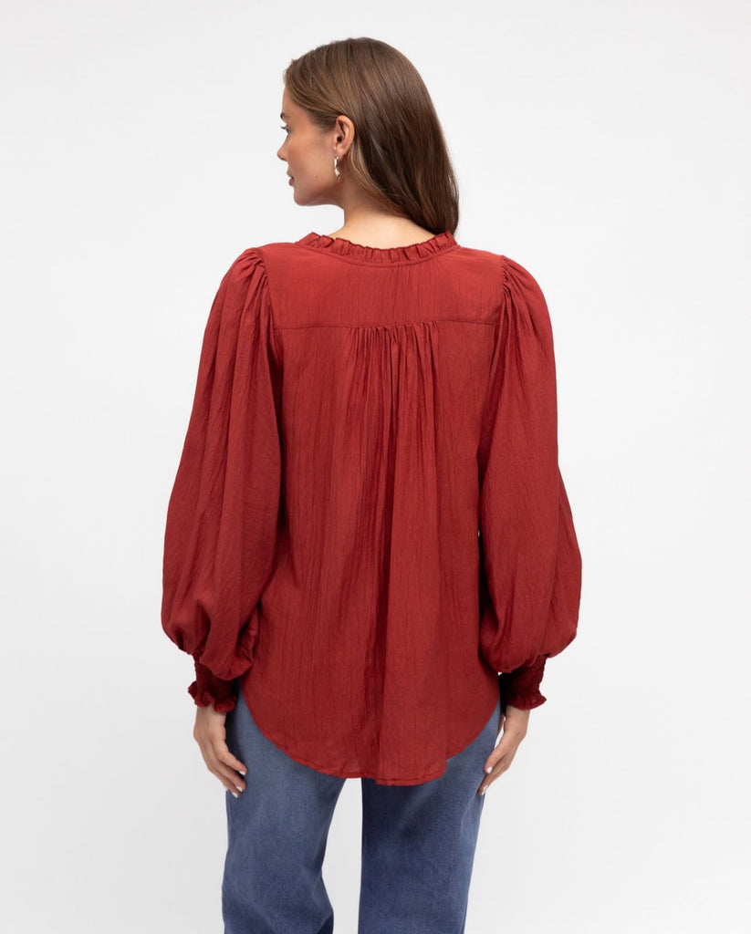 Label of Love Rust Top