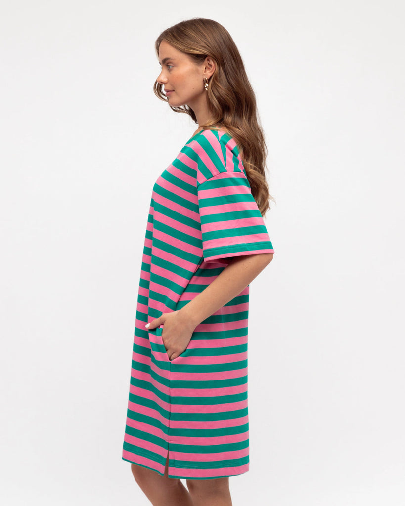 Label of Love Pink Multi Dress