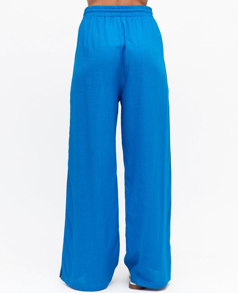 Label of Love Blue Linen Pant