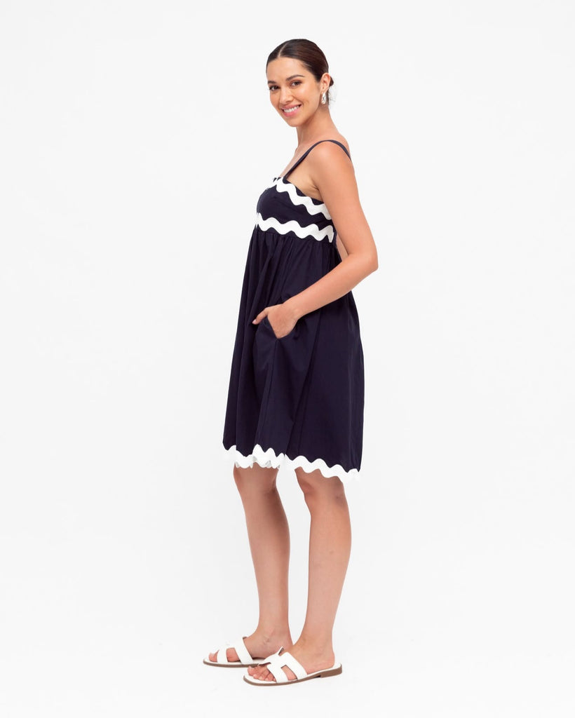 Label of Love Navy Mini Dress