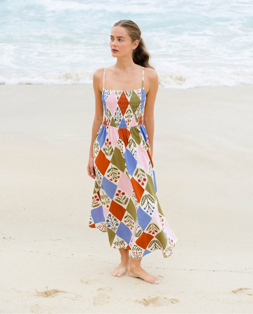 Paper Heart Aluna Midi Dress