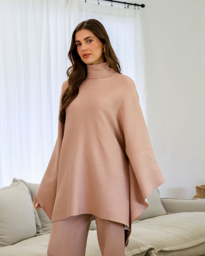 Label of Love Beige Poncho