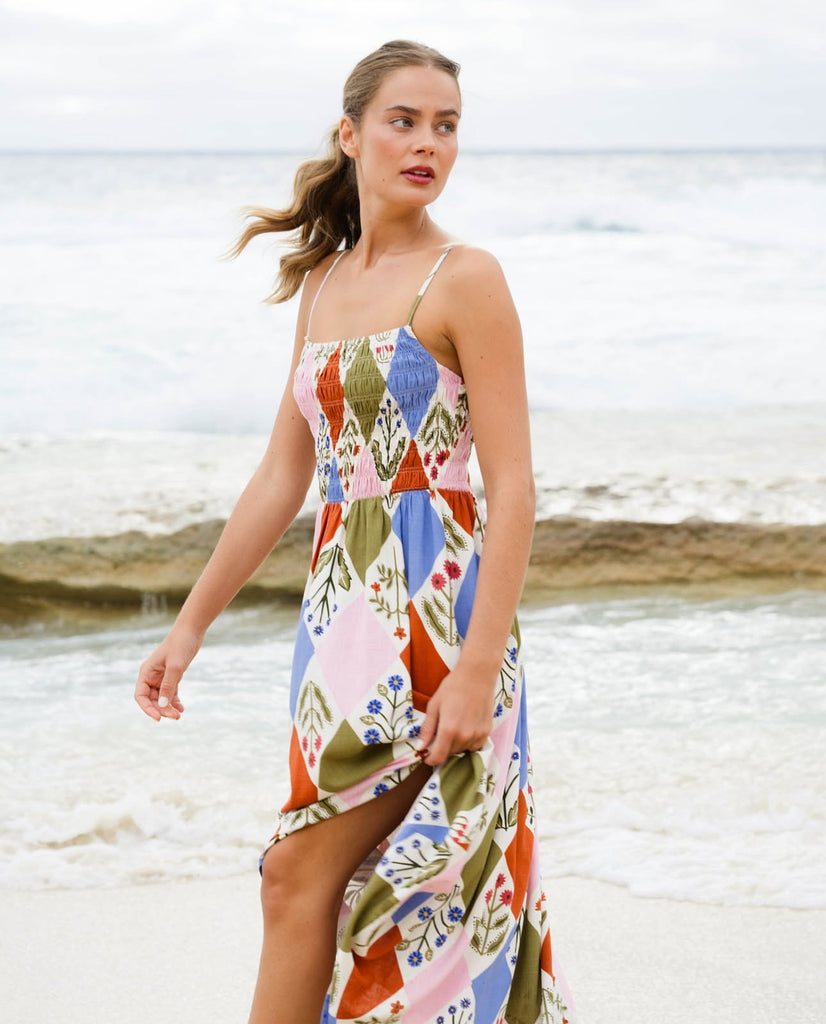 Paper Heart Aluna Midi Dress