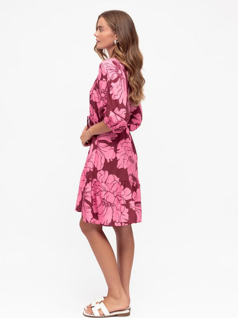 Label of Love Full Bloom Mini Dress