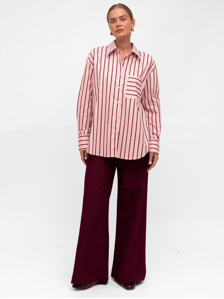 White Closet Pink Red Multi Shirt