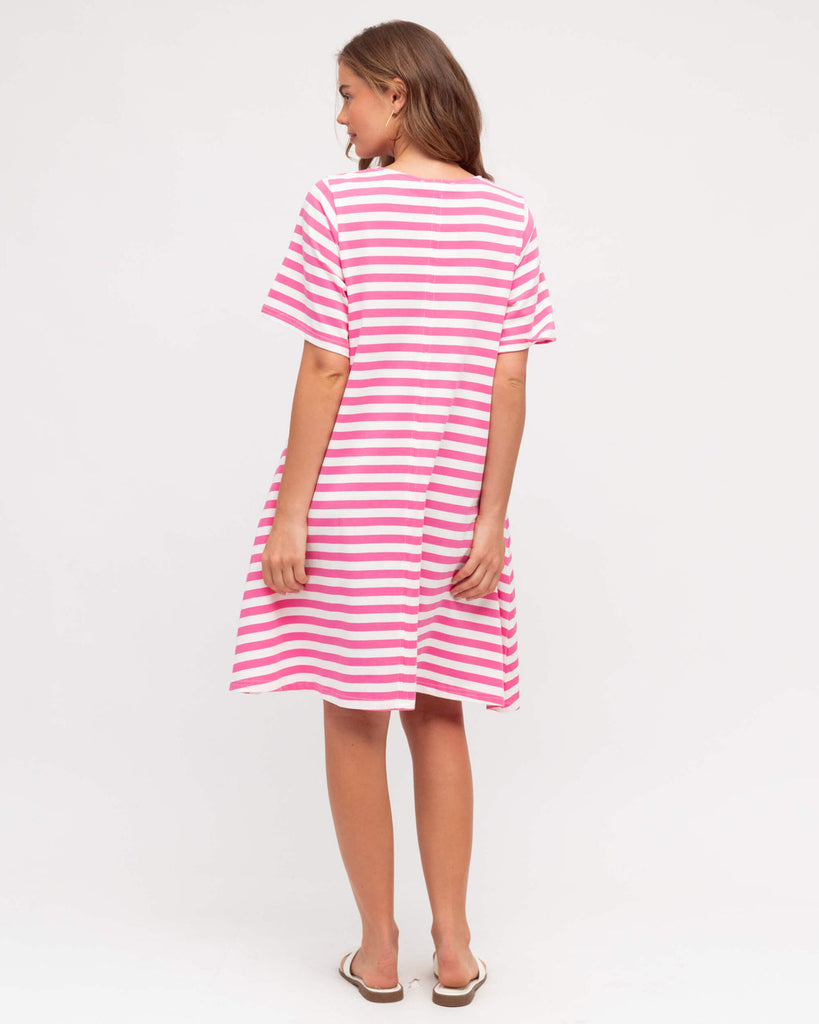 Label of Love Pink Strap Mini Dress