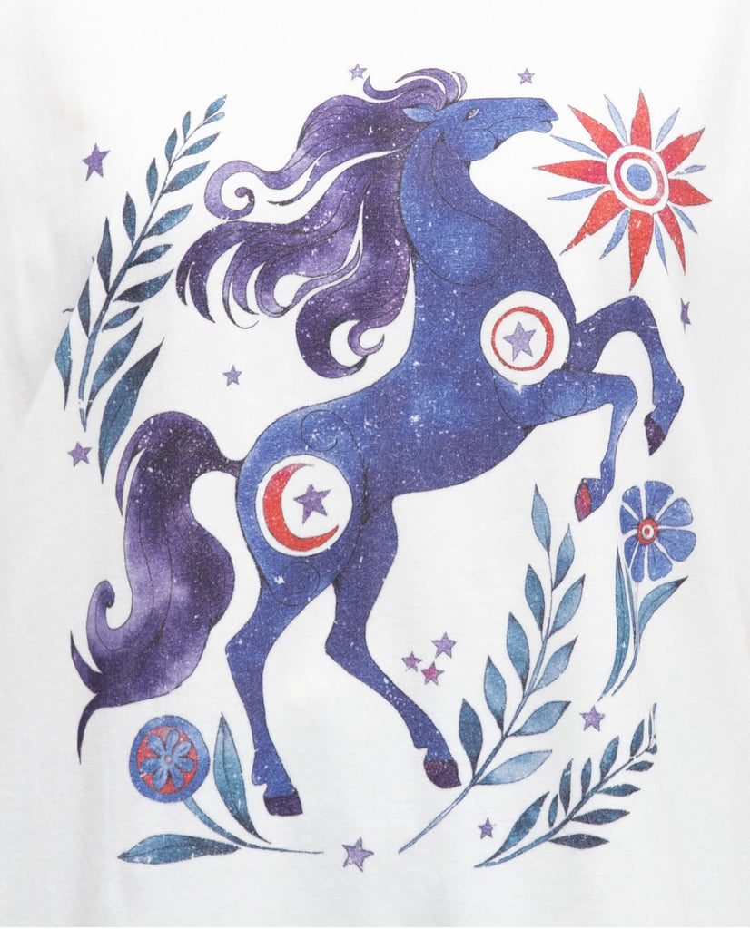 LABEL OF LOVE Cosmic Rodeo Tee