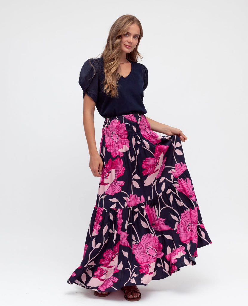 LABEL OF LOVE Octvia Floral Skirt