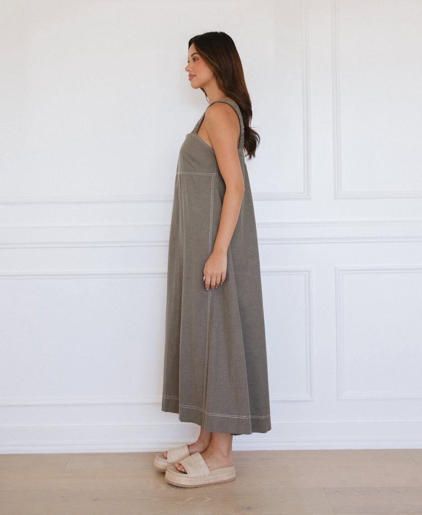 LABEL OF LOVE Khaki Dress